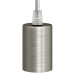 Fitting Geborsteld Titanium E27
