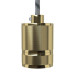 Fitting Aluminium Messing E27