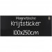 Krijtsticker Magnetisch 100x250cm