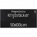 Krijtsticker Magnetisch 50x100cm