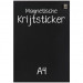 Krijtsticker Magnetisch A4