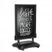 ChalkPro Stoepbord Zwart