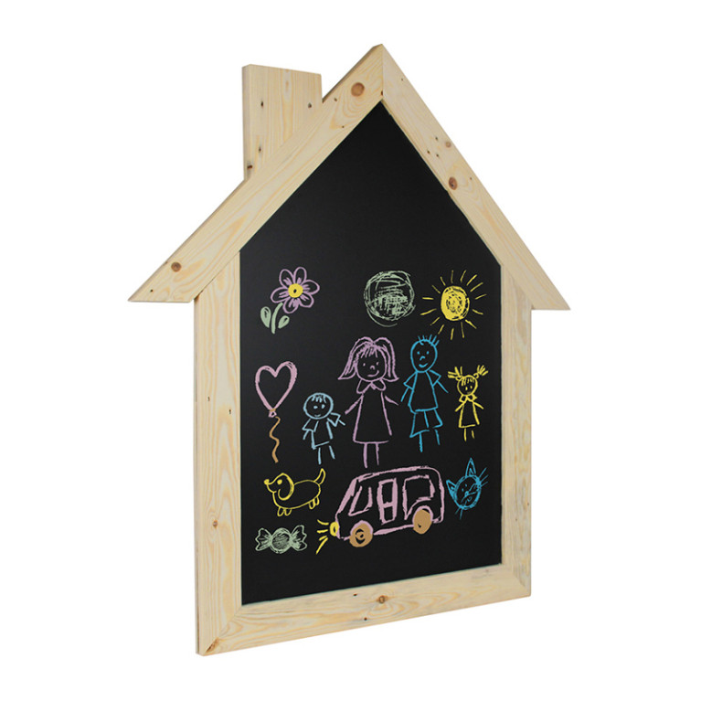 Krijtbord Voor Kinderen Huis - met tekening