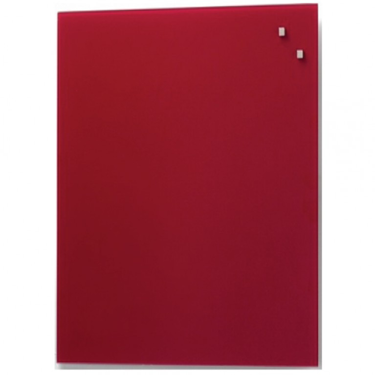 Glassboard Rood 60x90cm