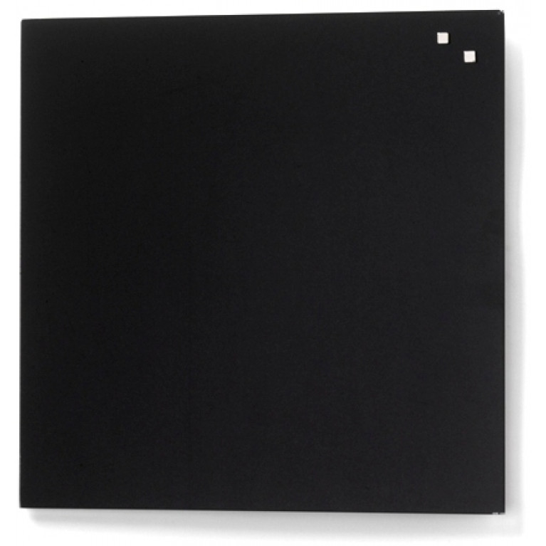 Glassboard Zwart 45x45cm