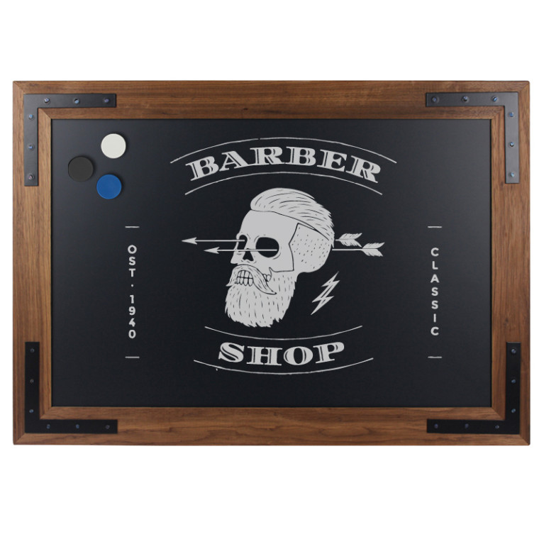 Krijtbord Magnetisch Noir 50x70 cm