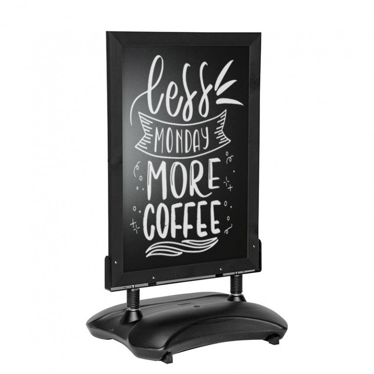 ChalkPro Stoepbord Zwart