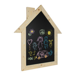 Krijtbord Voor Kinderen Huis - met tekening