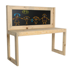 Speeltafel Met Krijtbord Voor Kinderen