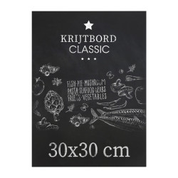 Krijtbord Classic 30x30 cm