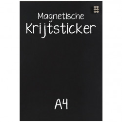 Krijtsticker Magnetisch A4