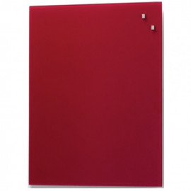 Glassboard Rood 40x60cm