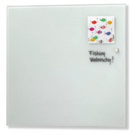 Glassboard Wit 45x45cm