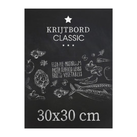 Krijtbord Classic 30x30 cm