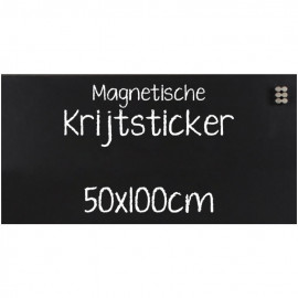 Krijtsticker Magnetisch 50x100cm