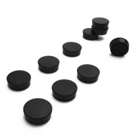 Memomagneten Zwart 10 stuks 10mm
