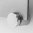 Afstandhouder zijgrip Alu Zwart 18x16mm (verpakt per 4 stuks)