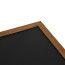 Krijtbord Pure Noir 70x90 cm - Hoek detail