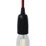 Fitting Keramiek Zwart E14 Product met snoer en lichtbron