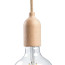Fitting Elegant Hout E27 met Lamp
