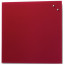 Glassboard Rood 45x45cm