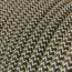 Zebra Linnen Antraciet Strijkijzersnoer Detail