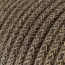 Canvas Vintage Bruin Strijkijzersnoer - Detail