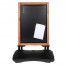 Krijtstoepbord Hout Magnetisch met watertank 67x86 cm met stoepbordfolie