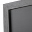Magnetisch Krijtbord Nero 40x60 cm detail binnenhoek