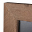 Detail hoek Krijtbord Hout Bruin 60x80cm