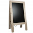 Krijtstoepbord Steigerhout Blank Overview