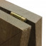Magnetisch Krijtstoepbord Steigerhout 75x135cm Detail 2