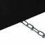 Krijtstoepbord Steigerhout Zwart 75x135cm Detail 3