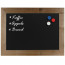 Magnetisch Krijtbord Steigerhout 70x90cm