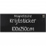 Krijtsticker Magnetisch 100x250cm