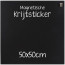 Krijtsticker Magnetisch 50x50cm