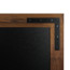 Krijtbord Noir 50x70 cm - hoekdetail