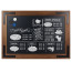 Krijtbord Magnetisch Noir 40x50 cm