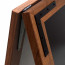 Krijtstoepbord Noir 70x135 cm - hoekdetail