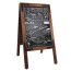 Krijtstoepbord Noir 70x135 cm