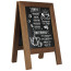 Krijtstoepbord Noir A4