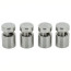 Afstandhouder zijgrip RVS 18x16mm (verpakt per 4 stuks)