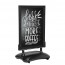 ChalkPro Stoepbord Zwart
