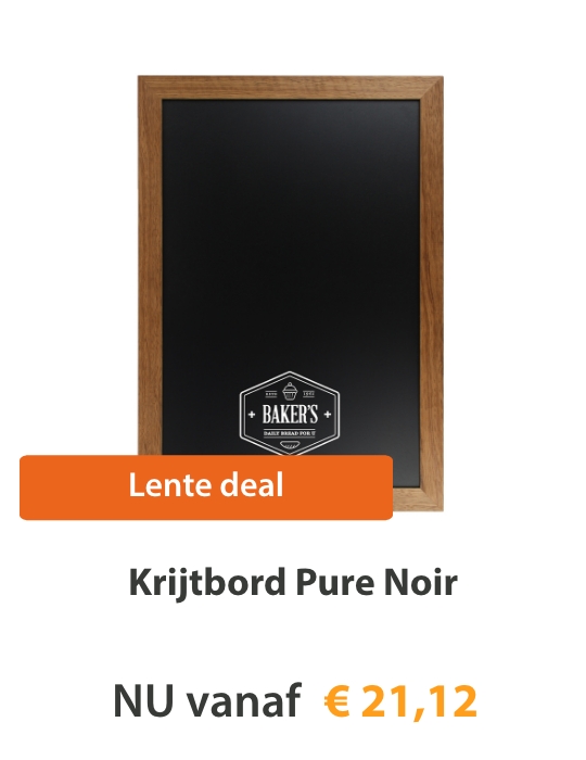 Bekijk Krijtbord Pure Noir in de aanbieding bij Signerie