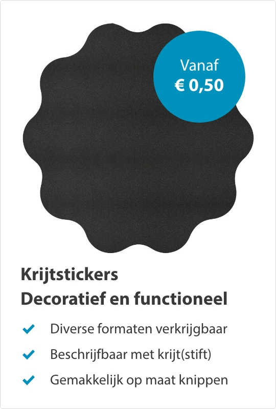 Krijtstickers