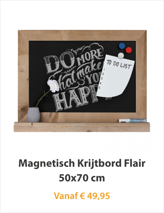 Magnetisch Krijtbord Flair 50x70 cm